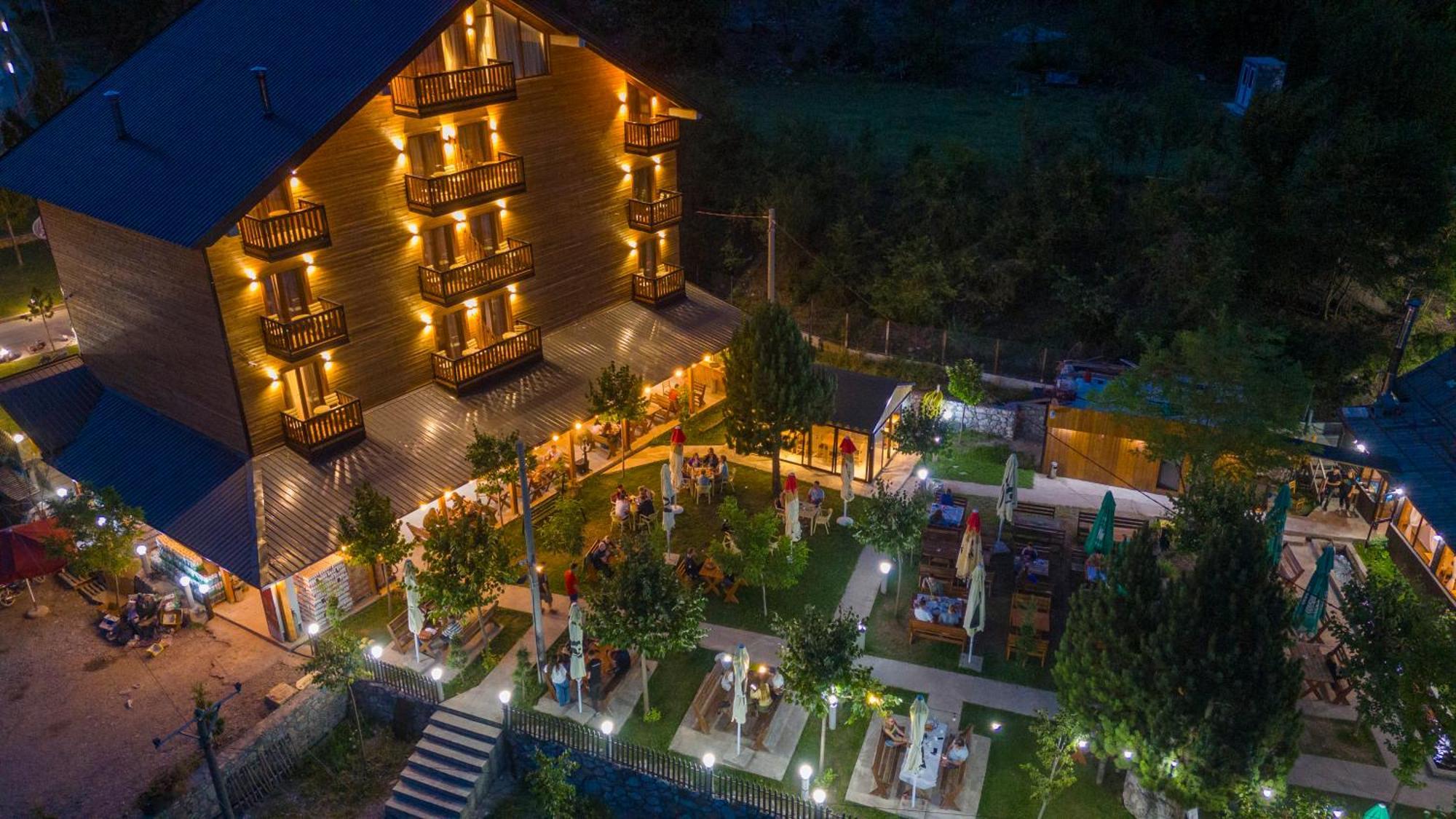 Hotel Jezerca Тети Экстерьер фото