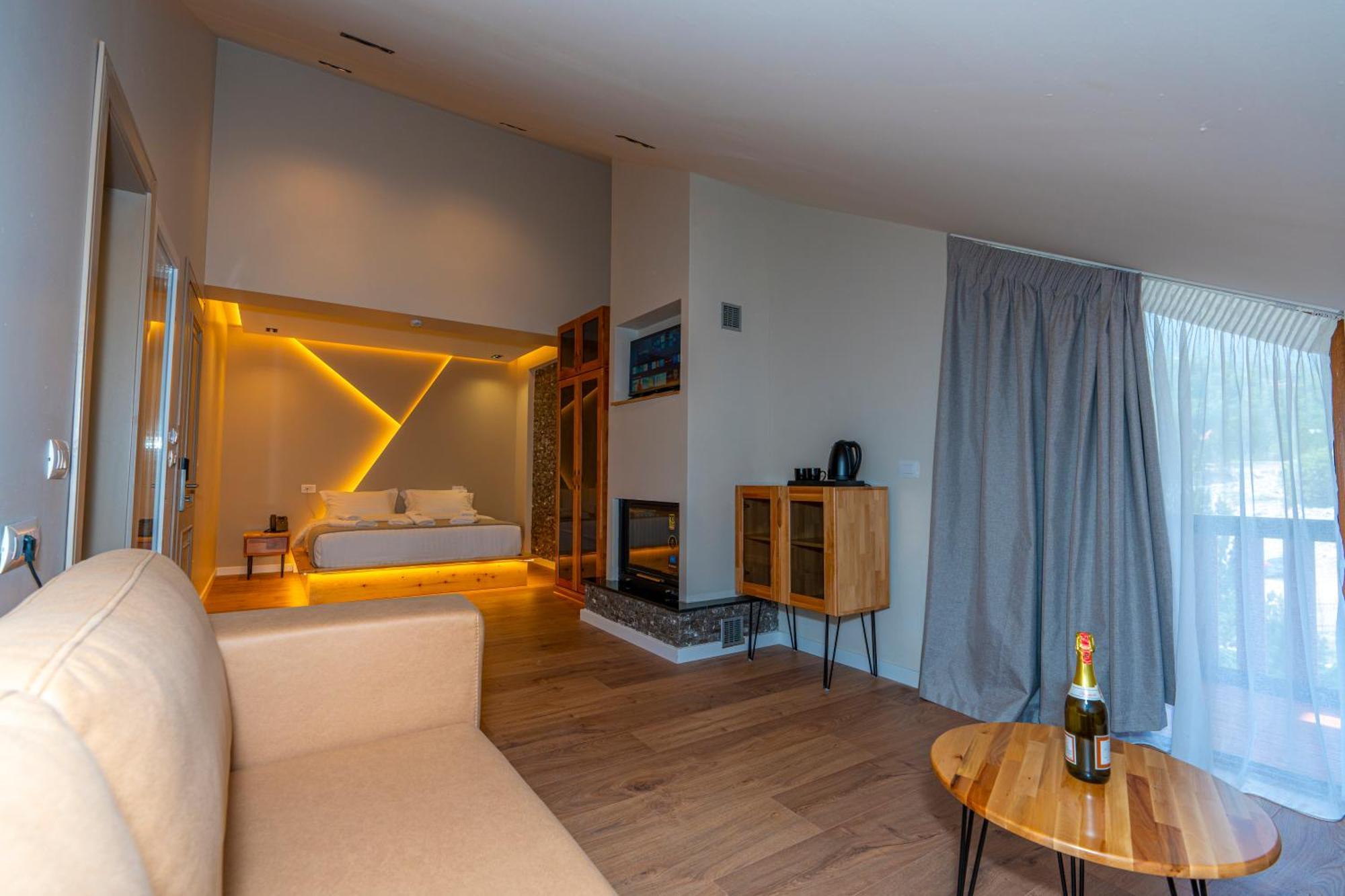 Hotel Jezerca Тети Экстерьер фото